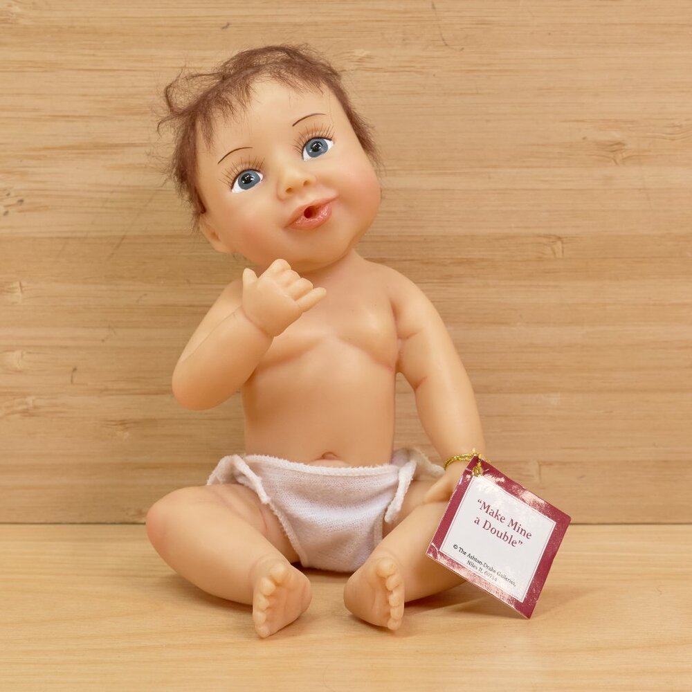 Ashton Drake Galleries Porcelain Baby Doll Figurine by Sherry Rawn Artist